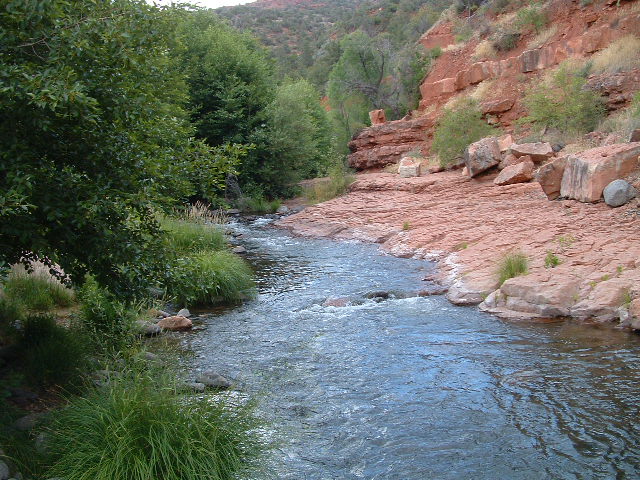 Oak Creek near Sedona, Arizona.