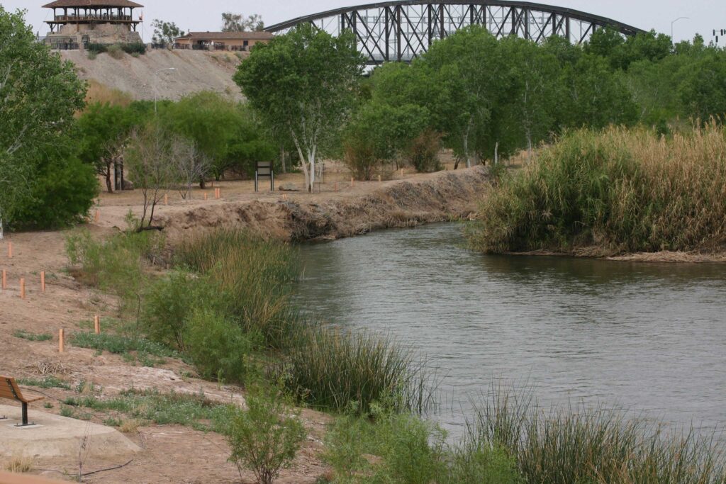 Yuma Crossings wetlands